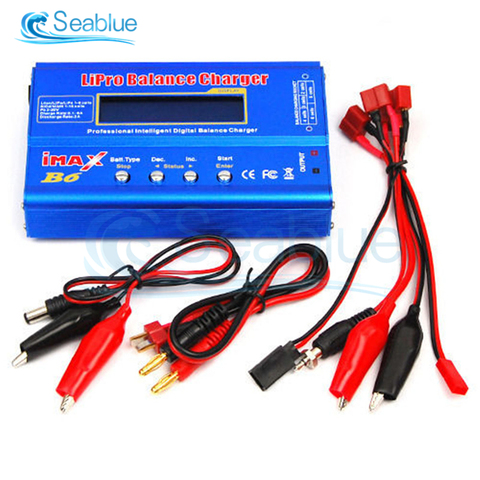 iMAX B6 MINI Balance Battery Charger Lipo NiMh Li-ion Ni-Cd Digital RC IMAX B6 Lipro Balance Charger Discharger + Adapter ► Photo 1/6