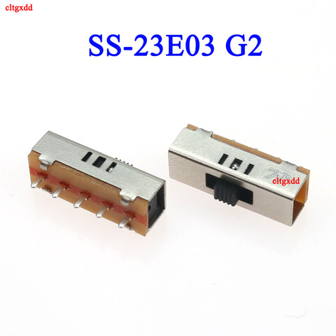 5Pcs/Lot SS-23E03 G2 (2P3T) Toggle Switch Drill 3 Files Accessories Button Switch ► Photo 1/6