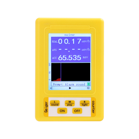 BR-9C Portable Electromagnetic Radiation Nuclear Detector 2-in-1 EMF Meter Full-functional Geiger Counter Tester ► Photo 1/6