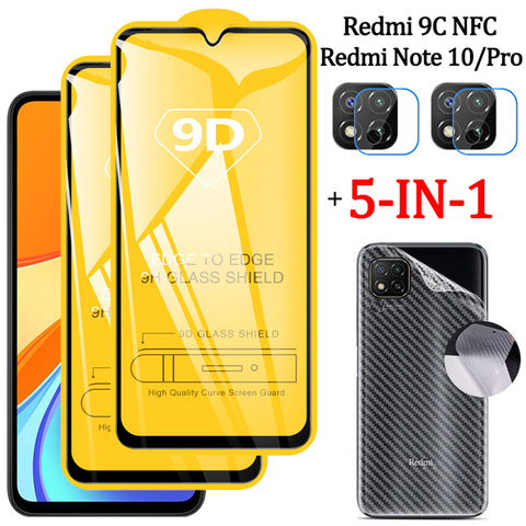 redmi-9c, redmi 9c nfc glass for redmi9/9a/9t redmi note 10 pro tempered glass redmi note10 xiaomi redmi 9 c screen protector ► Photo 1/6