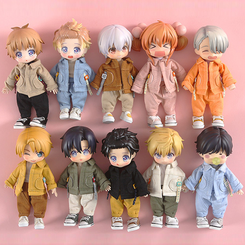 ob11 BJD clothes casual pants Doll Clothes Jacket fashion Coat  for ob11,Molly,obitsu11,GSC,1/12bjd Doll Clothing Accessories ► Photo 1/6