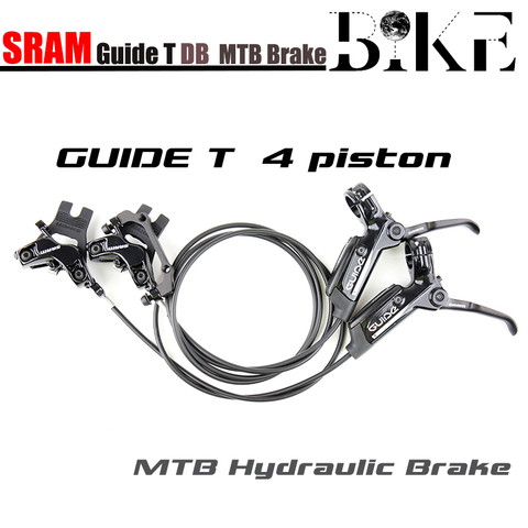 SRAM Guide T GLB  MTB 4-PISTONS Hydraulic Disc Brake 800-1500mm Front & Rear Black ► Photo 1/6