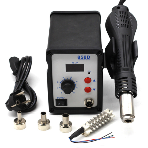 Heat Gun Hot Air Gun SMD BGA Rework Soldering Station Industrial Hair Dryer Heat Blower Desoldering Welding Tool 858D  220V ► Photo 1/6