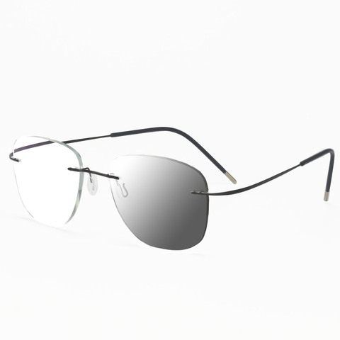 Photochromic Gray Lens Reading Glasses Men Presbyopia Eyeglasses Sun glasses Sports Glasses Frame ► Photo 1/5