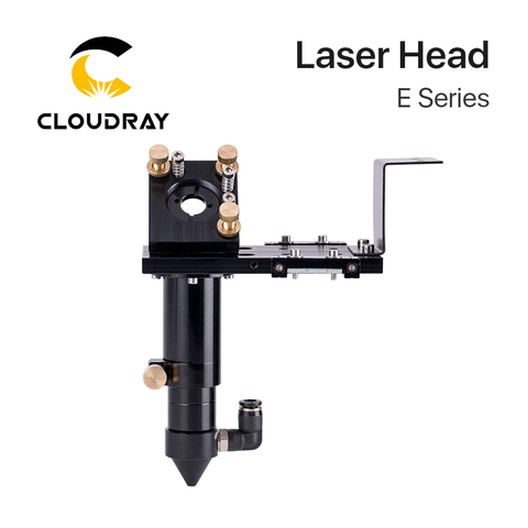 Cloudray E Series: CO2 Laser Head for Lens D18mm FL38.1 D20mm FL50.8 & 63.5 & 101.6 mm Mirror 25mm for Laser Cutting Machine ► Photo 1/6