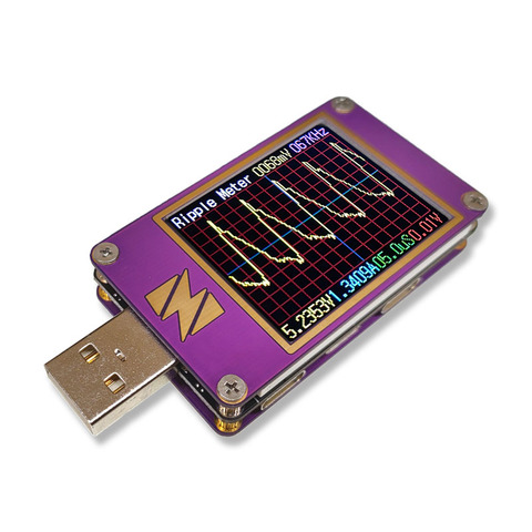 ZY1280M oscilloscope ripple measurement fast charge protocol PD3 packet capture voltage and current capacity tester ► Photo 1/1