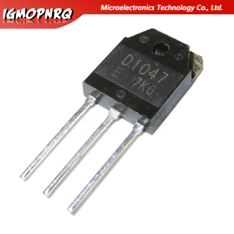 5pcs 2SD1047 D1047 TO-3P TRANSISTORS new original ► Photo 1/1