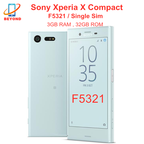 Sony Xperia X Compact F5321 Global Version NFC 4G LTE Mobile Phone 4.6