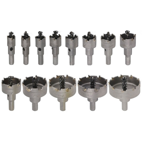 6/10/13pcs 16-65mm HSS Hole Saw Drill Bit Set Carbide Tip Hole Saw Cutter For Wood/Metal Working Core Drill Bit ► Photo 1/6