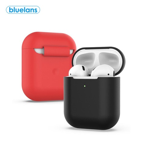 Silicone Wireless Bluetooth Earphones Protective Storage Bag Case for AirPods 2 Earbuds Cover Headphone Charging Box Cover ► Photo 1/6