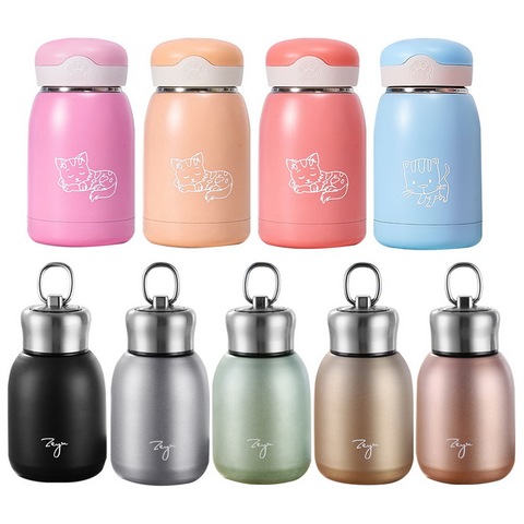 Mini Coffee Thermos Portable Travel Water Bottle Insulated Thermal Bott ^