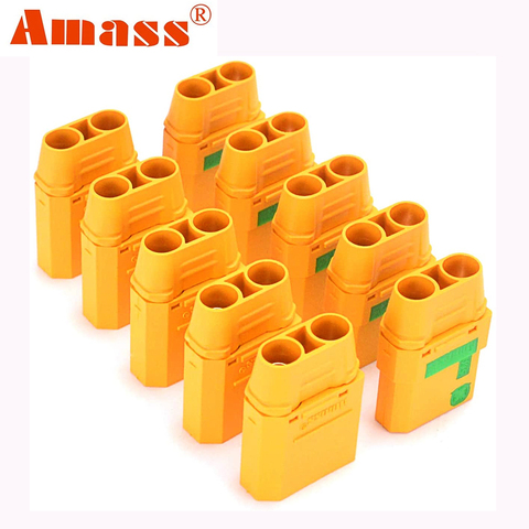 YOUME 10PCS XT90S anti spark connector 5 Pairs Amass XT90-S coonector Anti-Spark Male Female Adapter for Car Lipo Battery ► Photo 1/6