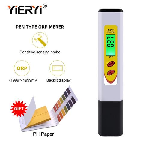 yieryi ORP Meter Aquarium water tester Drinking water quality Analyser Oxidation Reduction Device litmus Swimming Pools tester ► Photo 1/6