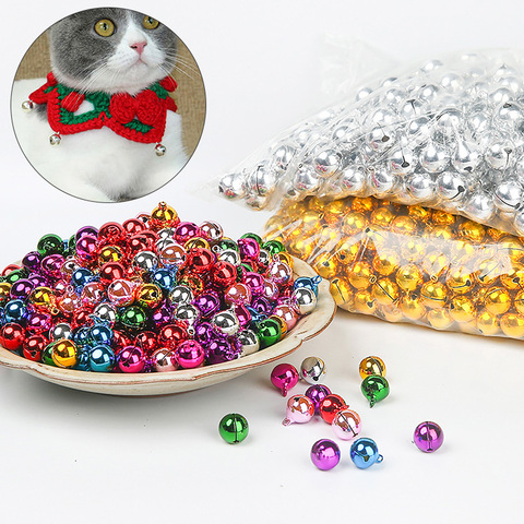 30/50Pcs Colorful Jingle Bells Metal Bell Christmas Tree Decoration Festival Party Decor DIY Crafts Accessories Xmas Supplies ► Photo 1/6