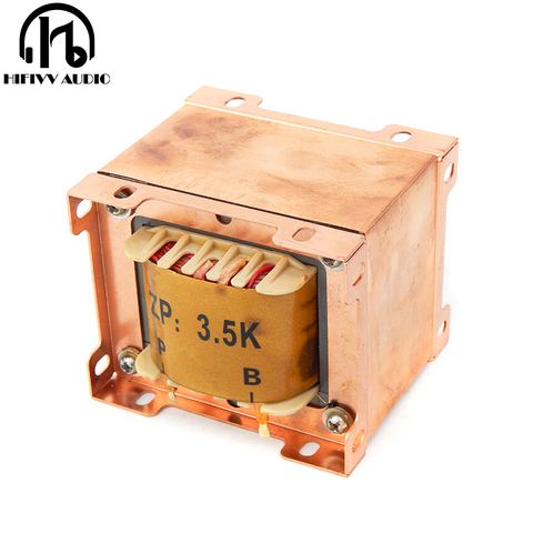 HIFI audio amplifiers Tube amp Transformer 25W 3.5K Ohm Electronic tube transformer E transformer amplifier ► Photo 1/5