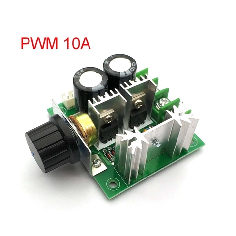 PWM DC Motor Speed Regulator Adjustable Speed Control Switch 12V 24V 36V 10A ► Photo 1/4
