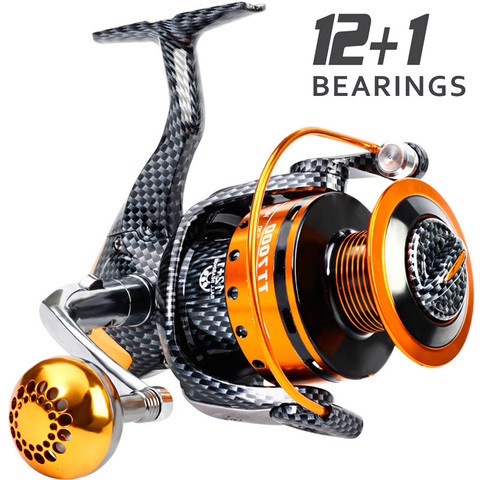 Sougayilang 1000-7000 Series Carp Fishing Reel Spinning Reels Freshwater Saltwater for Carp Sea Fishing Reel Fishing Tackle ► Photo 1/6