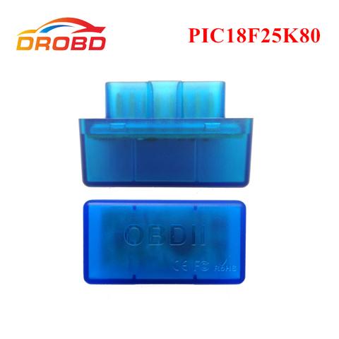 Diagnostic-tool OBD2 ELM327 V1.5 with PIC18F25K80 chip Mini ELM 327 Version 1.5 Bluetooth 3.0 for Android Code Reader ► Photo 1/6