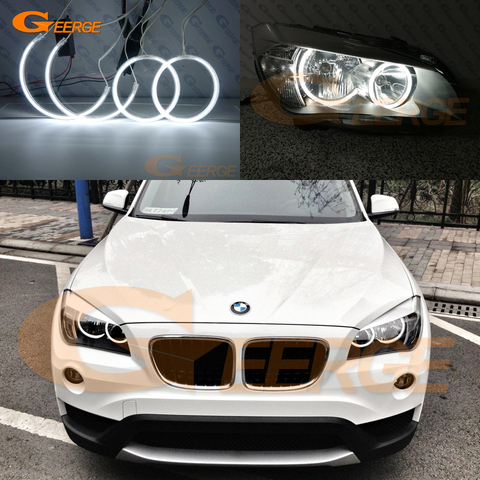 For BMW X1 E84 2009 2010 2011 2012 2013 2014 2015 Excellent Ultra bright CCFL Angel Eyes halo rings DRL Car styling ► Photo 1/6