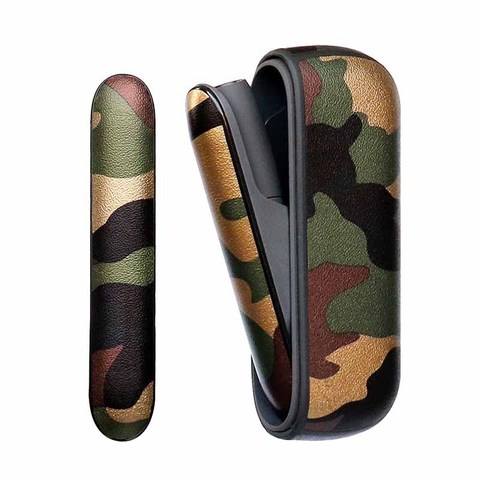 30 Colors black Gree Fine Twill Silicone Side Cover Full Protective Case  Pouch for IQOS 3.0 Outer Case for IQOS3 DUO Accessories - Price history &  Review