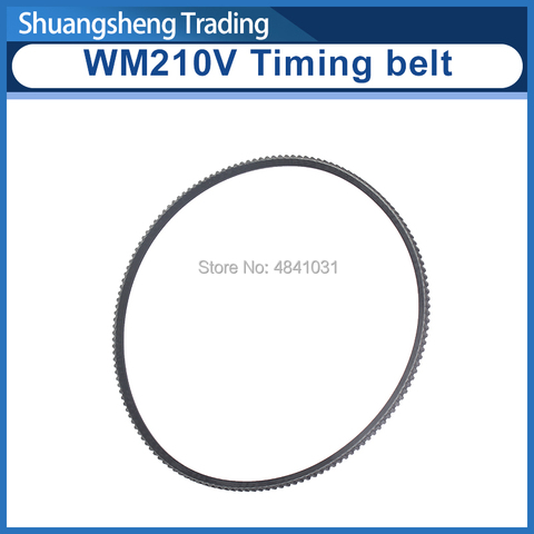 synchronous belt  Rubber Timing Belt 375mm&387mm&150J WM210V&WM180V lathe parts ► Photo 1/3