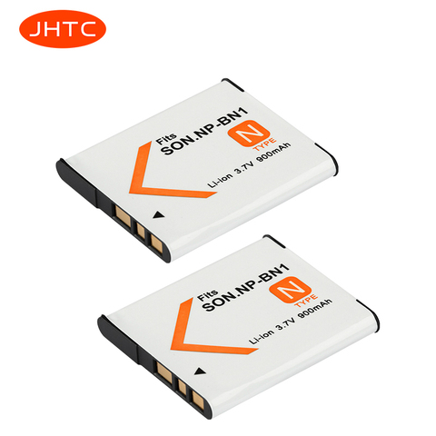 JHTC 900mAh NP-BN1 Battery NPBN1 NP BN1 BN Batteries For SONY DSC TX9 T99 WX5 TX7 TX5 W390 W380 W350 W320 W360 QX100 ► Photo 1/5