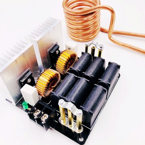 1000W 20A ZVS Low voltage induction heating board Power supply module Flyback Driver Heater Tesla coil ► Photo 1/6
