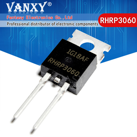 10PCS RHRP3060 TO220-2 fast recovery rectifier diode TO-220 600V 30A ► Photo 1/3