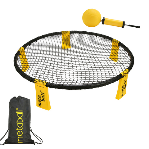 Mini Beach Volleyball Spike Ball Game Set Outdoor Team Sports Spikeball Lawn Fitness Equipment With 3 Balls Volleyball Net ► Photo 1/6