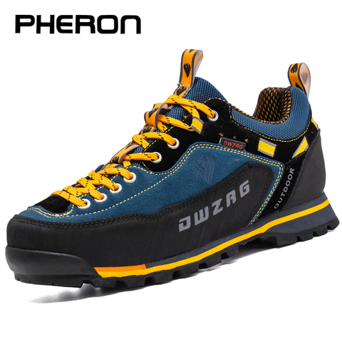 Waterproof Hiking Shoes Mountain Climbing Shoes Outdoor Hiking Boots Trekking Sport Sneakers Men Hunting Trekking zapatos ► Photo 1/6