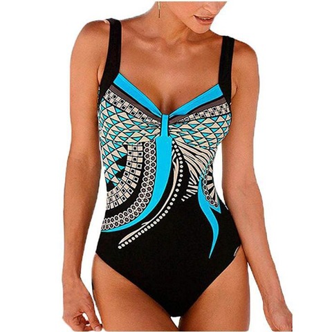 Swimwear Women 2022 One Piece Swimsuit Push Up Sexy Bathing Suit Women Swimming for Beach Wear Monokini Plus Size Swimwear 3XL ► Photo 1/6