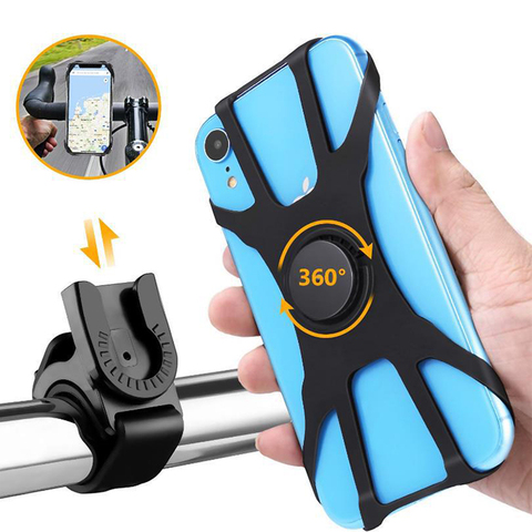 FLOVEME Bicycle Phone Holder For iPhone Samsung Universal Mobile Cell