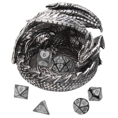 Dungeons DND Dice Tray Board Game Dragon Dice Display Tray Household Ashtray ► Photo 1/6