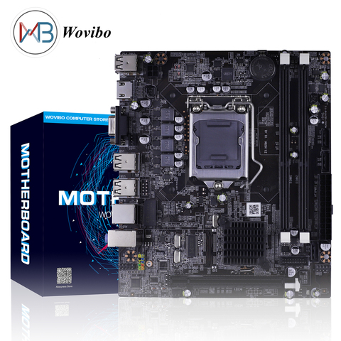 Micro ATX Motherboard H55 Socket LGA 1156 VGA HDMI DDR3 Dual Channels for Intel LGA1156Core I3 I5 I7 Xeon 3470 CPU Mainboard ► Photo 1/5