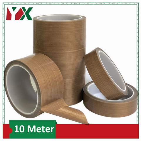 Resistant High Temperature Adhesive Cloth Insulation 300 Degree Vacuum Sealing Machine Tape 10 meter*0.18mm ► Photo 1/6