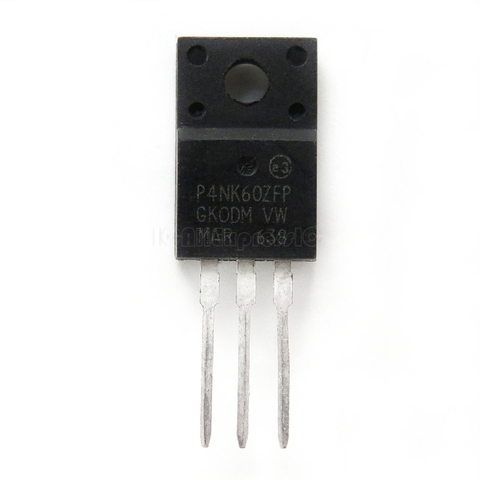 10pcs/lot STP4NK60ZFP P4NK60ZFP 4N60 TO-220F In Stock ► Photo 1/1