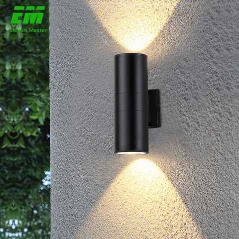 black gray up down outdoor wall light 6W 10W 20W 30W 36W porch garden waterproof home lighting outdoor ZBW0015 ► Photo 1/6