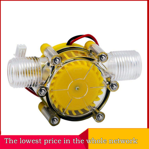 DC 5V/12V/80V 10W Water Flow Pump Mini Hydro Generator Turbine Flow Hydraulic Conversion for energy conversion Energy Generators ► Photo 1/6