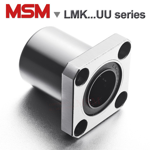 2pcs MSM Square Flange Linear Bearings LHFS/SMK/LMK6UU LMK8UU LMK8SUU LMK10UU LMK12UU LMK16UU LMK20UU LMK25UU LMK30UU LMK35UU mm ► Photo 1/1