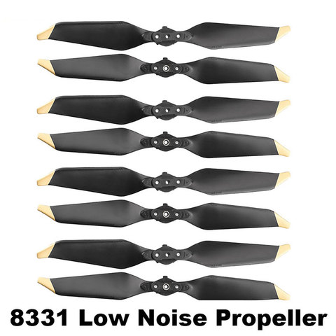 8 Pieces Replacement 8331 Low Noise Propeller for DJI MAVIC PRO Platinum Drone Spare Parts Props Folding Blade Accessory Wing ► Photo 1/6