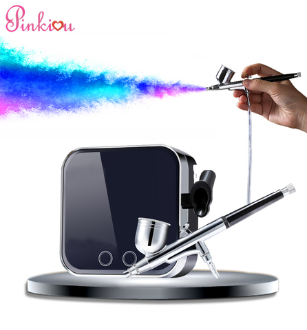 Airbrush Makeup Kit With Compressor Professional Airbrush Compressor Kit Airbrush  for nails Makeup Face Paint Body Tattoo Kit - Price history & Review, AliExpress Seller - Tattoo Makeup Store