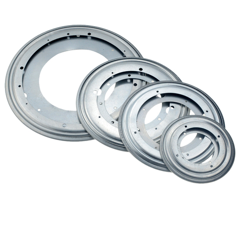 4 Types Heavy Duty Round Shape Galvanized Lazy Susan Turntable Bearing Rotating Swivel Plate ► Photo 1/5