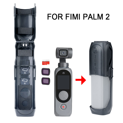 Protective Case Cover Portable Storage Box with Lanyard for FIMI PALM 2 Pocket Gimbal Camera Accessries ► Photo 1/6