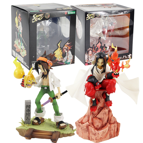 17-24cm Shaman King Asakura Hao Yoh Asakura 1/8 Scale Pre-Painted Figure PVC Model Toys Doll ► Photo 1/6