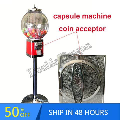 Capsule Ball Toy Vending Machine Mechanical Coin Acceptor Coin Collector Selector Mechanism ► Photo 1/6