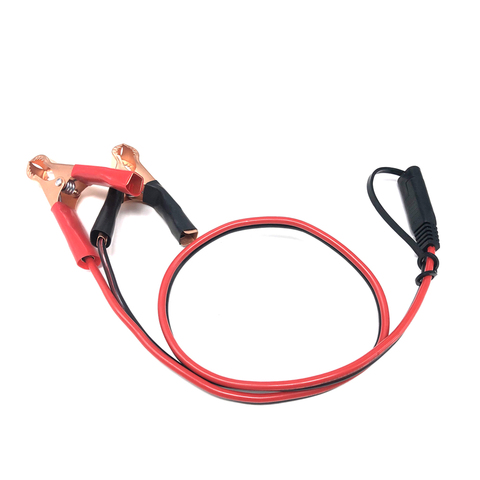 Battery Alligator Clip to Sae Connector Extension Cable 16AWG Sae 2 Pin Quick Disconnect to Alligator Clamps Connectors Cord ► Photo 1/6