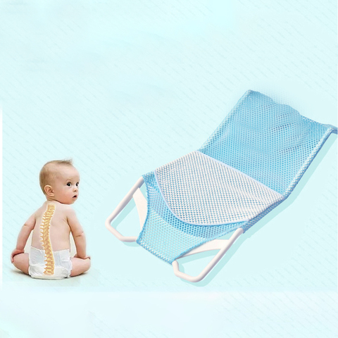 Home Comfortable Easily Installed Double Layer Accessories Soft PP Shower Seat Mesh Portable Washable Baby Bath Net Cross Shaped ► Photo 1/6