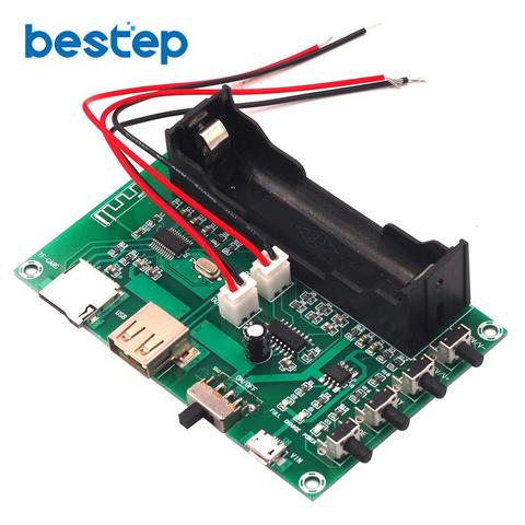 XH-A150 Lithium Battery Bluetooth Digital Power Amplifier Board 5W+5W Mouth Power DIY Small Speaker Rechargeable for Android ► Photo 1/5