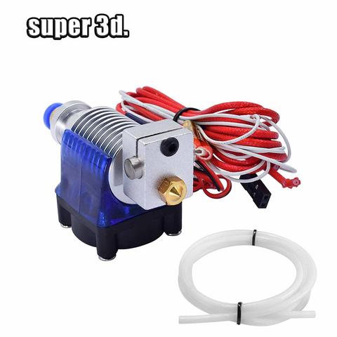 3D printer V6 12V/24V remote Bowden print J-head Hotend extruder 1meter ptfe tube and cooling fan bracket for 1.75mm e3d ► Photo 1/6