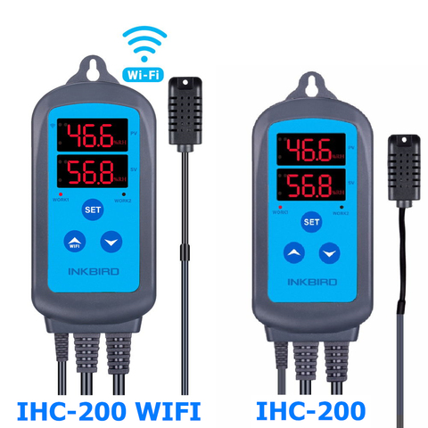 Inkbird IHC-200 & 200 WiFi EU Socket&Plug Smart Humidity Controller for Household Humidifying and Dehumidifying for Free APP ► Photo 1/6